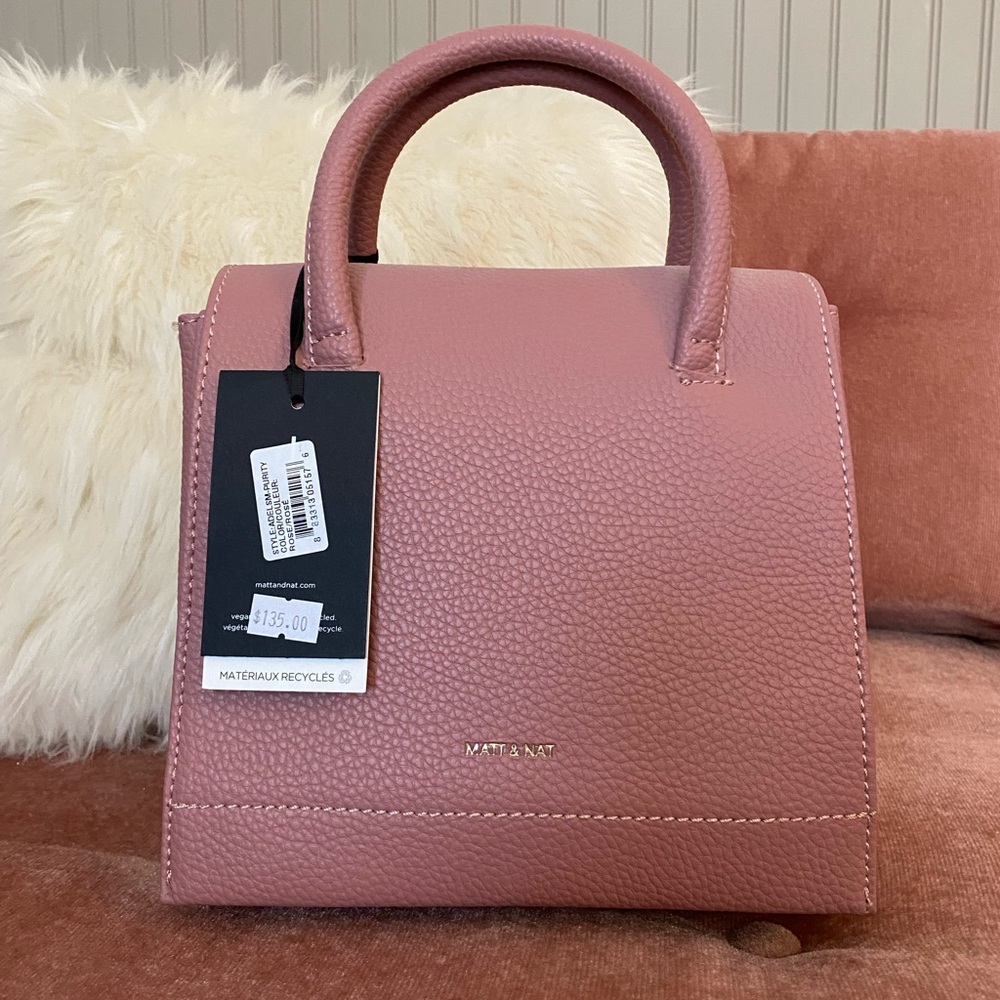 Matt & Nat Dusty Rose Satchel